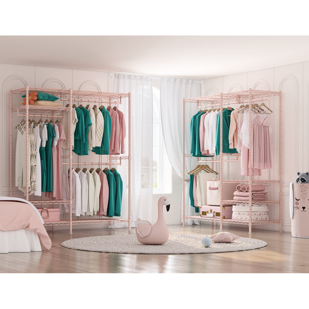 Minot 780Lbs Heavy-Duty Clothes Rack Organizer